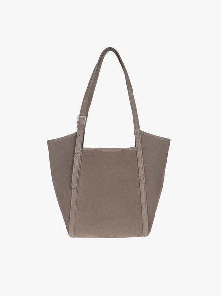 Braune mittelgroße Handtasche