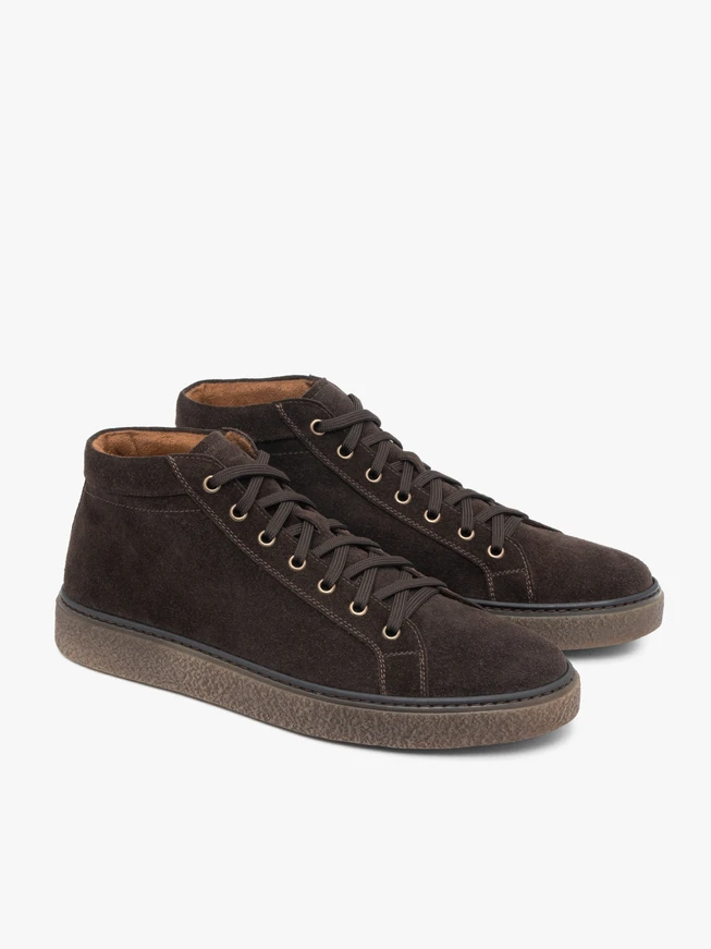 Dunkelbraune Sportstiefel