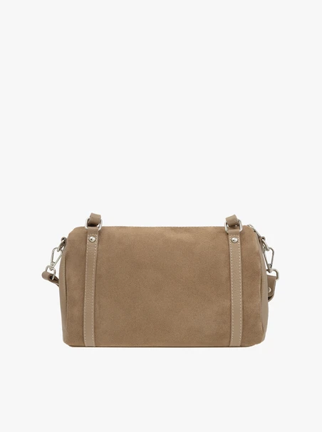 Beige mittelgroße Handtasche