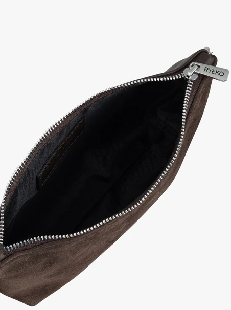 Braune Handtasche mit Kette