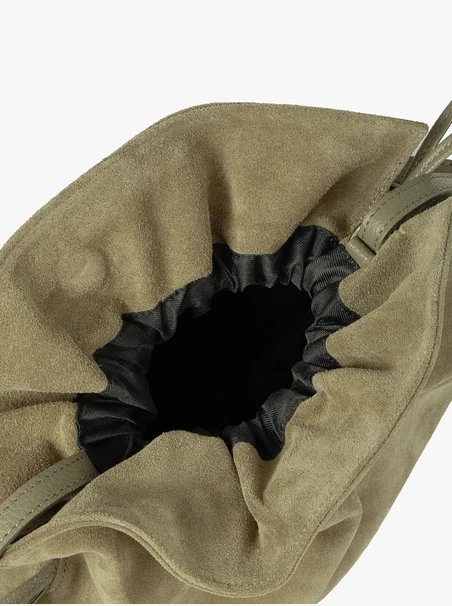 Gepäckträgertasche in Olive