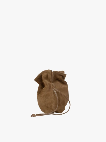 Hellbraune Gepäckträgertasche