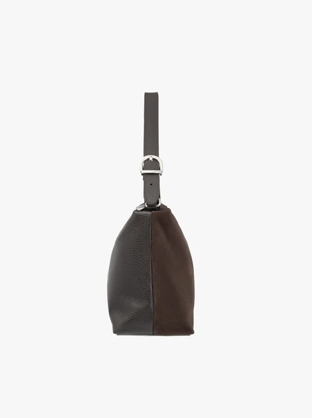 Braune mittelgroße Handtasche