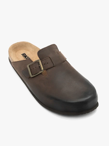Braune Slipper-Flip-Flops