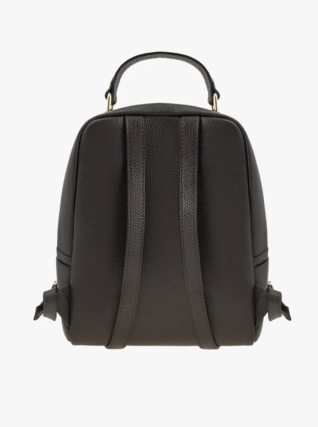 Brauner Lederrucksack medium