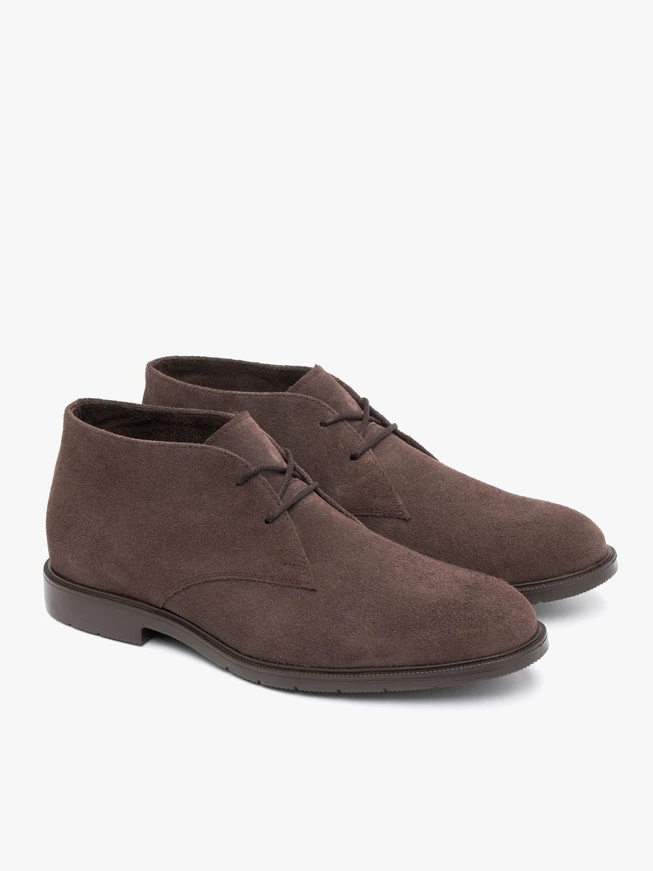 Braune Chukka-Stiefeletten