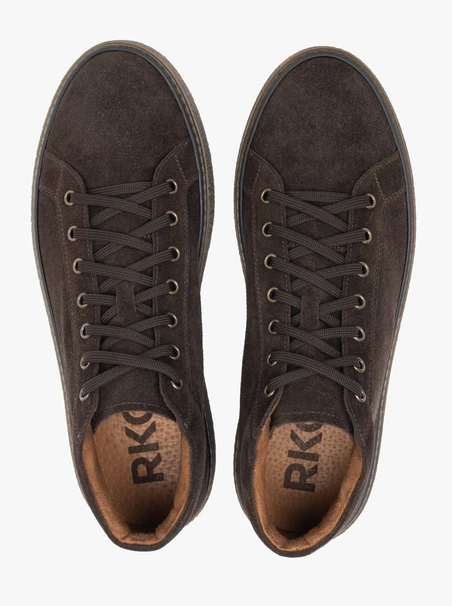 Dunkelbraune Sportstiefel