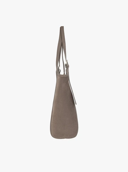 Braune mittelgroße Handtasche