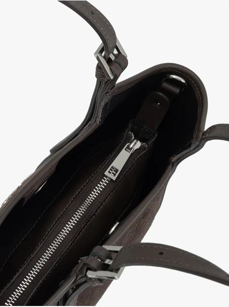 Braune elegante Handtasche