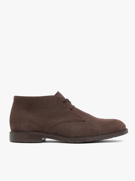 Braune Chukka-Stiefeletten