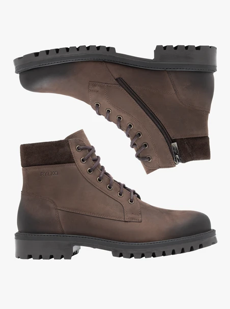 Braune Stiefel