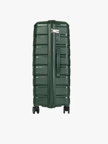 Grüner Hartschalenkoffer L 100 l
