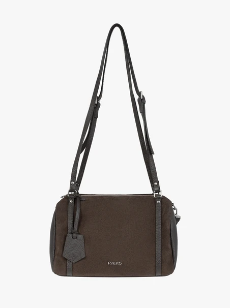 Dunkelbraune Handtasche