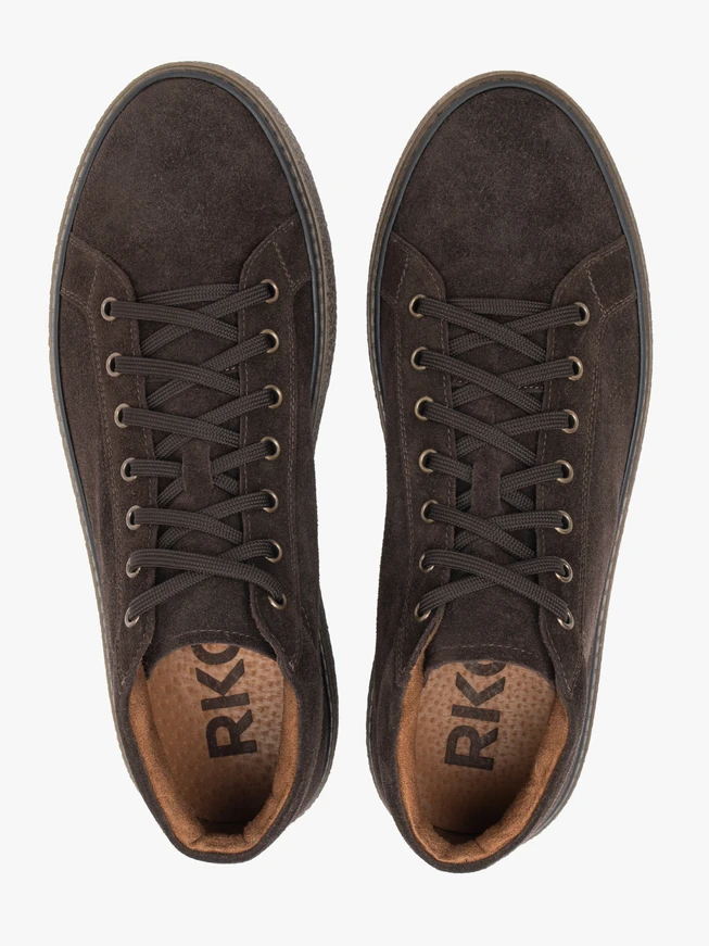 Dunkelbraune Sportstiefel
