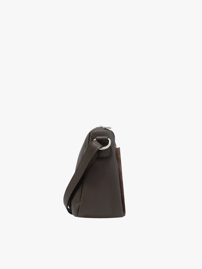 Dunkelbraune Handtasche