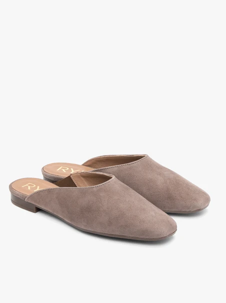 Graue Slipper-Flip-Flops