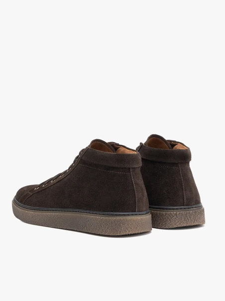 Dunkelbraune Sportstiefel
