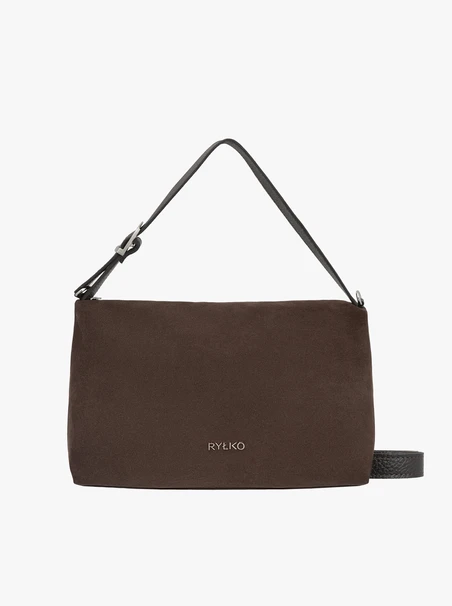 Braune mittelgroße Handtasche