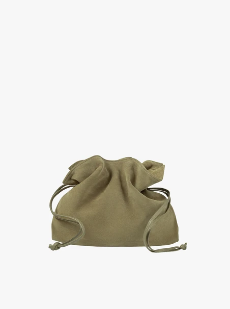 Gepäckträgertasche in Olive