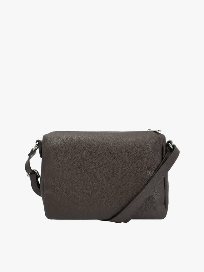 Dunkelbraune Handtasche