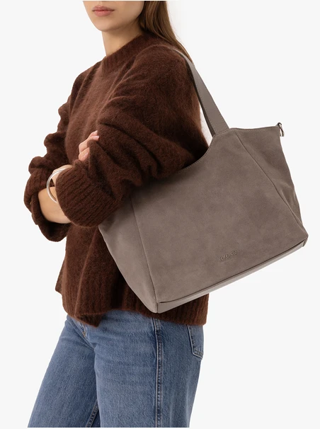 Braune weiche Tasche