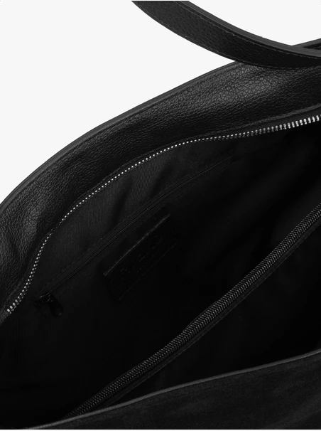 Schwarze A4-Tasche