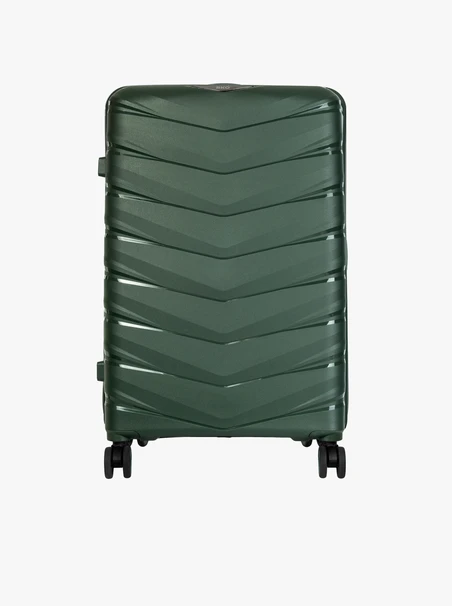 Grüner Hartschalenkoffer L 100 l