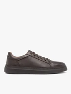 Dunkelbraune Sporthalbschuhe