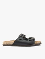 Schwarze Flip-Flops mit zwei Riemen