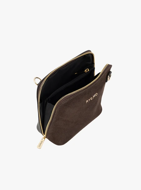 Kleine braune Handtasche