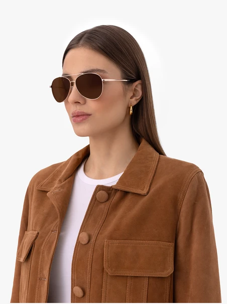 Unisex Flieger-Sonnenbrille