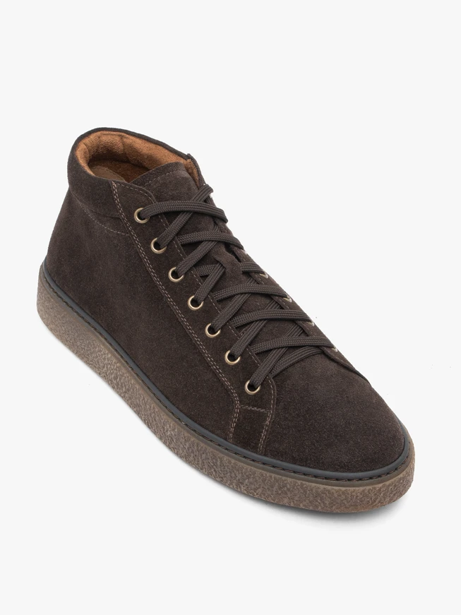 Dunkelbraune Sportstiefel