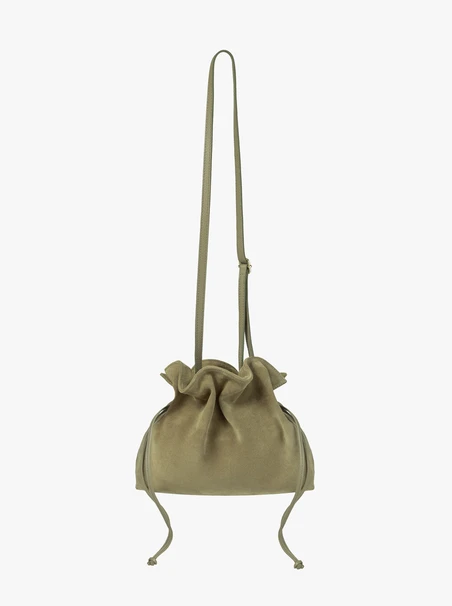 Gepäckträgertasche in Olive