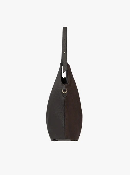 Braune große A4-Tasche