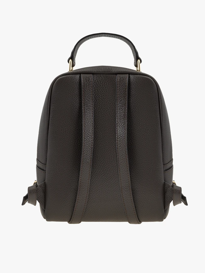 Brauner Lederrucksack medium