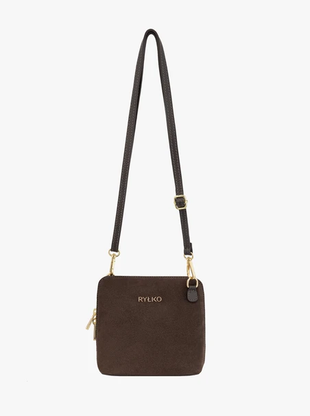 Kleine braune Handtasche