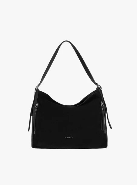 Schwarze A4-Tasche