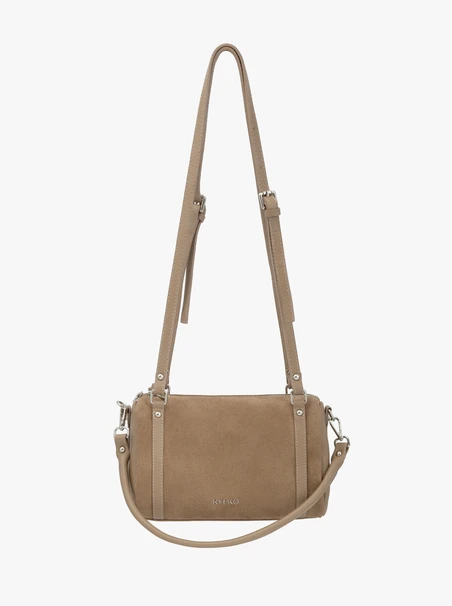 Beige mittelgroße Handtasche