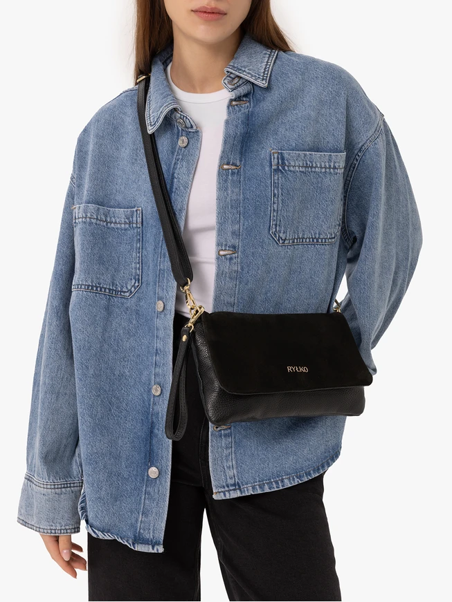 <p>Schwarze kleine Handtasche</p>