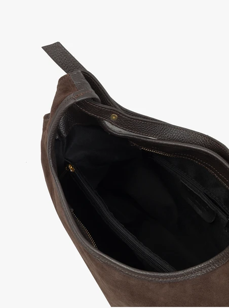 Braune große A4-Tasche