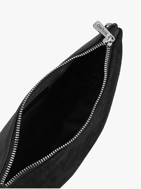 Schwarze Kettenhandtasche