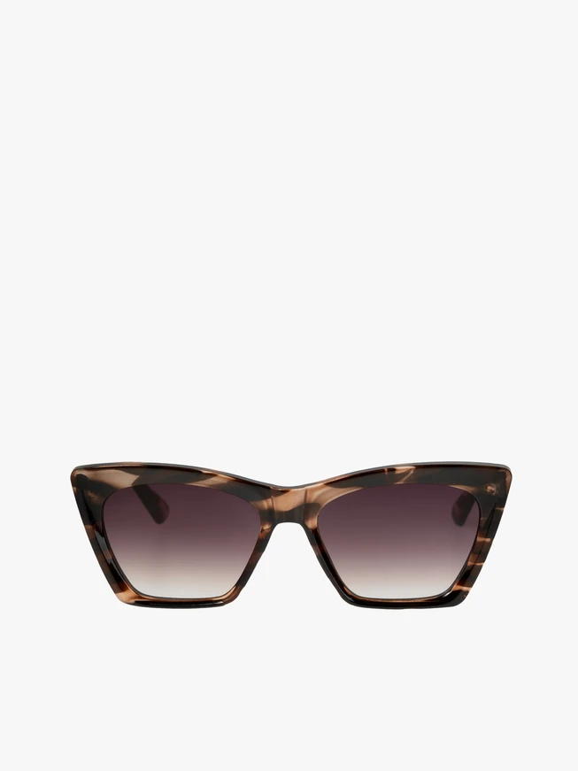 Sonnenbrille mit marmoriertem Rahmen