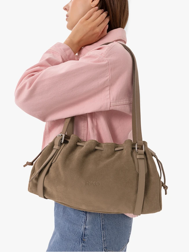 Beige Tasche