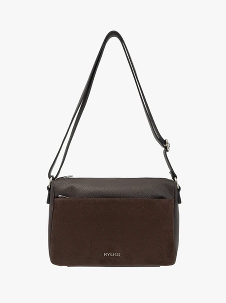 Dunkelbraune Handtasche