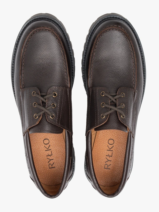 Dunkelbraune Boat-Shoes