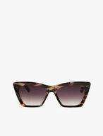 Sonnenbrille mit marmoriertem Rahmen