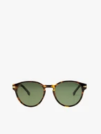 Sonnenbrille mit Leopardenmusterrahmen