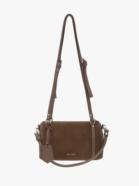 Hellbraune mittelgroße Tasche