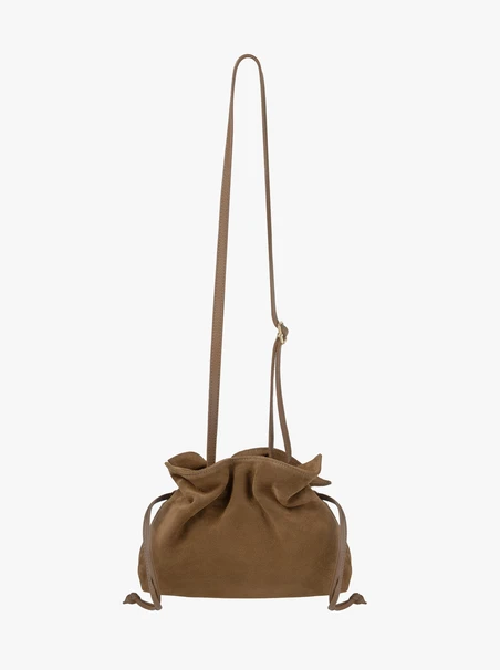 Hellbraune Gepäckträgertasche