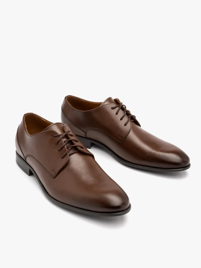Braune Herrenhalbschuhe